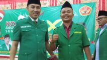 Ketua LBH GP Ansor Sumatera Barat Eko Kurniawan menyampaikan opini hukum terkait polemik HI dan Rico Alviano