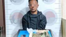 Petugas Satresnarkoba Polres Bener Meriah amankan tersangka pengedar ganja di rumah kebun