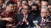 Hasto Kristiyanto hadir di persidangan Tipikor Jakarta Pusat terkait kasus suap dan perintangan penyidikan Harun Masiku