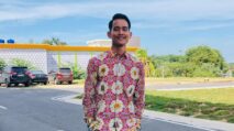 Sekretaris Pandora M. Helmi memberikan keterangan pers terkait lambannya pemeriksaan anggaran Pilkada Aceh Tamiang 2024 oleh Kejari