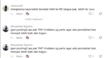 Komentar warga di TikTok pasca video sidak RSUD Muda Sedia oleh Wabup Aceh Tamiang