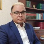 Direktur LBH Kantara Ajie Lingga memberikan keterangan pers tentang KUHAP Baru