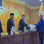Wakil Ketua DPRK Aceh Tamiang pimpin rapat paripurna pandangan umum fraksi KUA-PPAS 2027