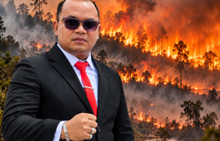 Direktur LBH Kantara Ajie Lingga menyampaikan keprihatinan atas kebakaran hutan dan lahan di Kalimantan yang menyebabkan kabut asap berbahaya.